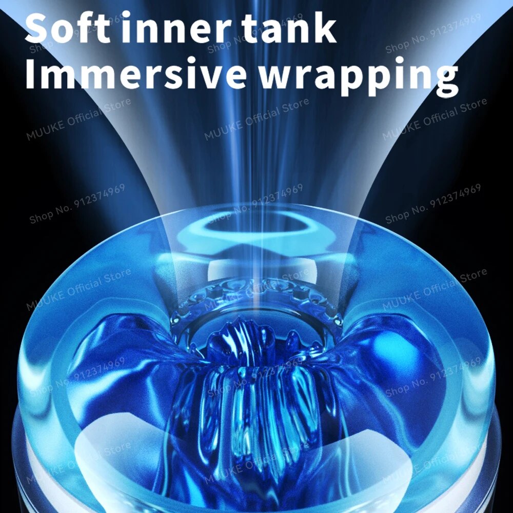Automatic Male Masturbator, Pussy Sucking Machine, Blowjob, Vaginal Masturbation, Pussy Vibrator, Sex Toy for Men