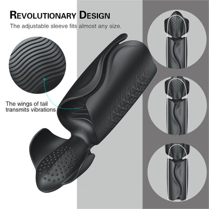 อมควยชาย Masturbator สำหรับผู้ชายอวัยวะเพศชาย Delay Trainer ไฟฟ้า Pulse Vibrator อัตโนมัติ Oral Climax Glans นวดหีของเล่น