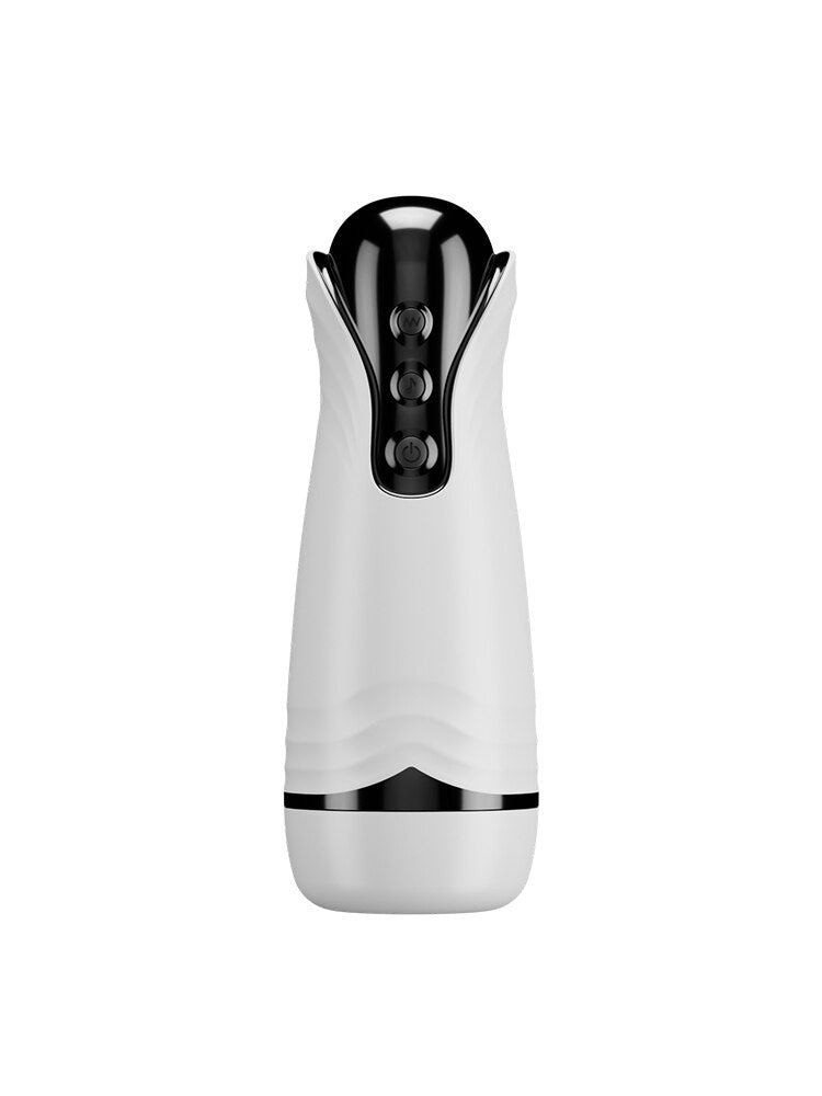 Men's Masturbator Cup, Realistic Vagina, Dual-Frequency Vibration, Pussy Machine, Silicone Pocket Pussy, Sex Toy for Men