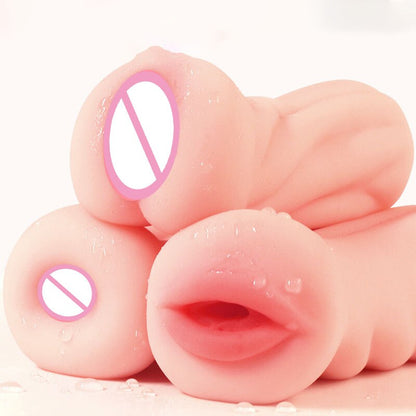 Male Masturbator Sex Toy Artificial Oral Vagina Tongue Massage Penis Male Masturbator Gay Adult Sex Accessories