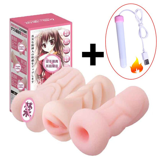 สมจริง Masturbator ชายอมควยของเล่นพ็อกเก็ต Pusssy สำหรับชาย Masturbating ของเล่นอุตสาหกรรมเพศช่องคลอดเซ็กซ์ทอยสำหรับชาย