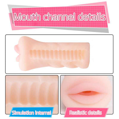 สมจริง Masturbator ชายอมควยของเล่นพ็อกเก็ต Pusssy สำหรับชาย Masturbating ของเล่นอุตสาหกรรมเพศช่องคลอดเซ็กซ์ทอยสำหรับชาย