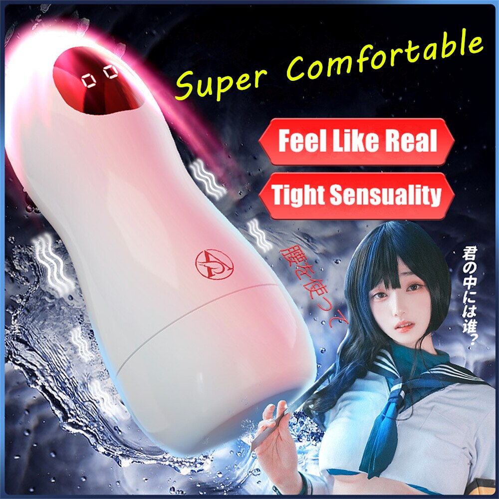 Male Masturbator Cup Realistic Vagina Anal Blowjob Penis Massager Pocket Pussy Sex Toy Male Orgasm Adult Cup Product
