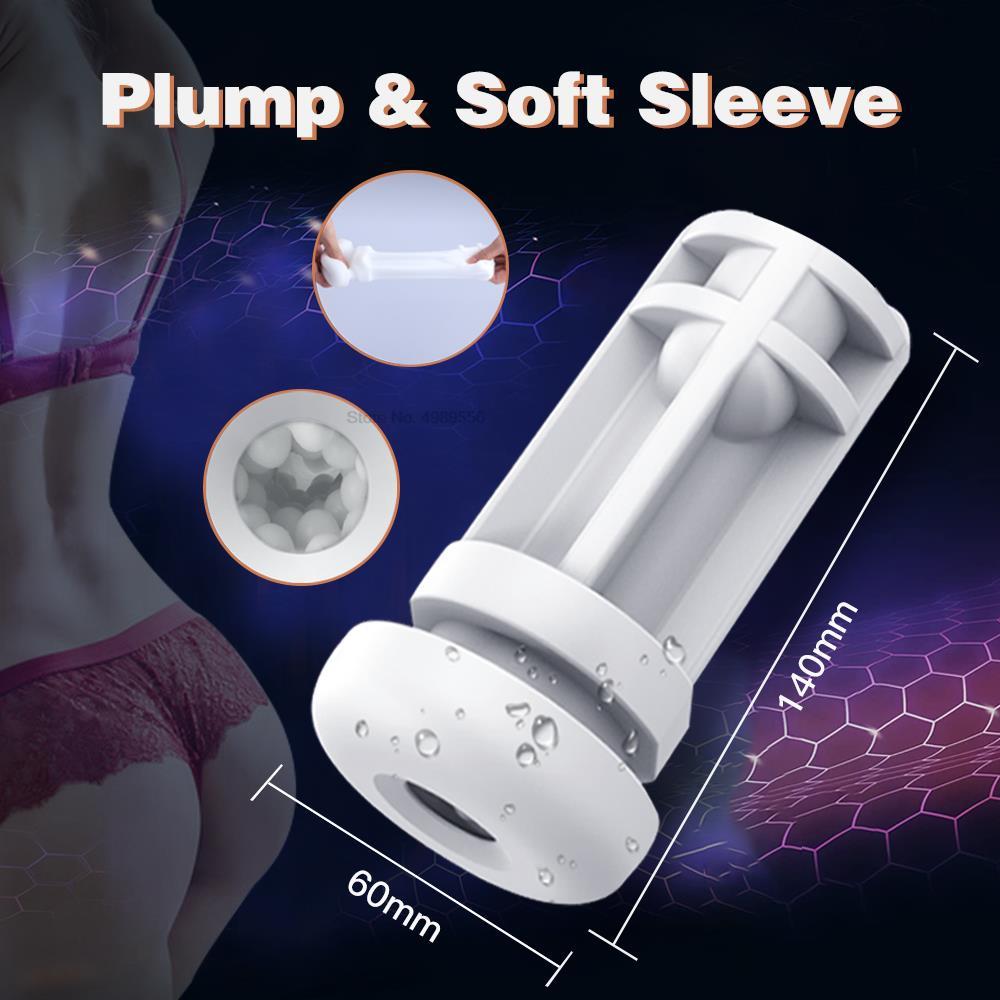 Male Masturbator Upgrade, Vacuum Blowjob Cup, Adult Sex Toy for Men, Masturbation Product, Automatic Sucking Machine