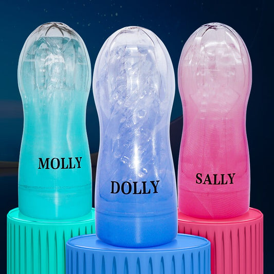 Men Masturbator Cup Soft Pussy Sex Toy Transparent Vagina Adult Endurance Training Accessory Sex Vacuum Pocket Cup for Men