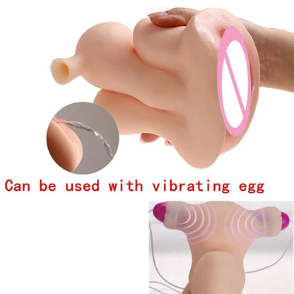 Soft Uterus Masturbator, Vaginal Cup, Real Female Model, Real Vagina for Men, Anal Sex, Deep Uterus, Sex, Prostate Stimulator, Sextoy
