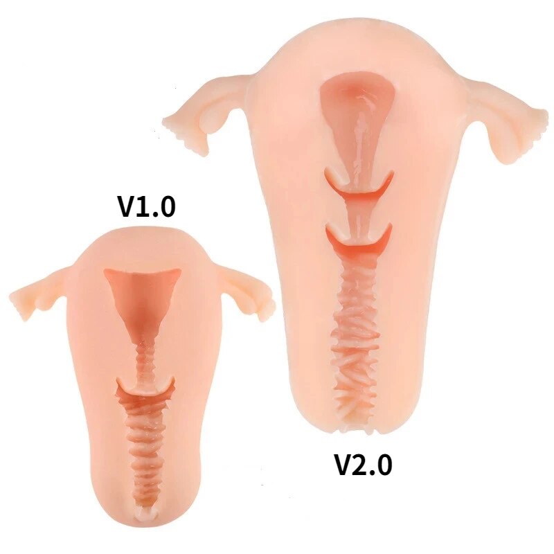 Soft Uterus Masturbator, Vaginal Cup, Real Female Model, Real Vagina for Men, Anal Sex, Deep Uterus, Sex, Prostate Stimulator, Sextoy