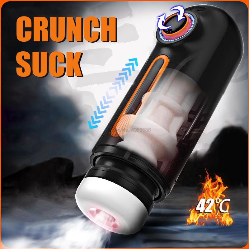 Male Masturbator Upgrade, Vacuum Blowjob Cup, Adult Sex Toy for Men, Masturbation Product, Automatic Sucking Machine