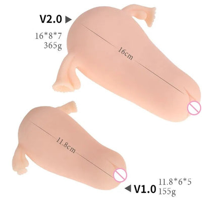 Soft Uterus Masturbator, Vaginal Cup, Real Female Model, Real Vagina for Men, Anal Sex, Deep Uterus, Sex, Prostate Stimulator, Sextoy