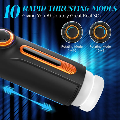 Male Masturbator Upgrade, Vacuum Blowjob Cup, Adult Sex Toy for Men, Masturbation Product, Automatic Sucking Machine