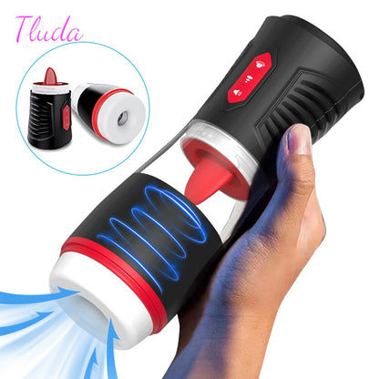 Automatic Penis Sucker Masturbators for Men, Adult Product 18, Sucking Machine, Male Vagina, Silicone Sexy Doll Masturbation Toys