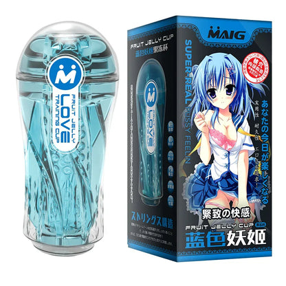 Men's Transparent Massage Masturbator Adult Erotic Toys Vagina Masturbation Blowjob Male Piston Automatic Masturbator Real Vagina
