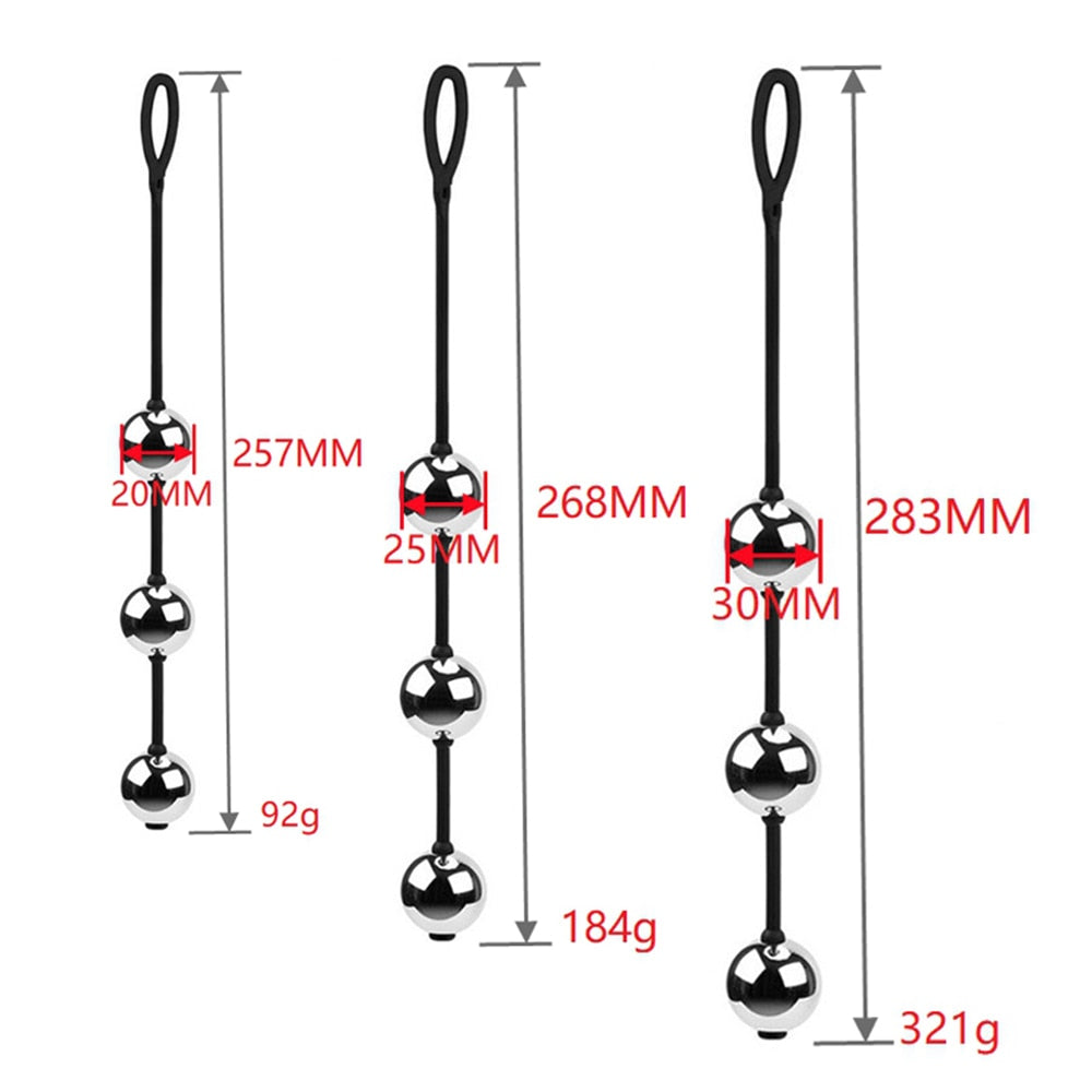 Metal Geisha Balls, Vaginal Balls, Kegel Balls, Ben Wa Balls, Anal Beads, Vagina Tighten Exercise, Anal Plug, Sex Toy for Women, Sex Shop