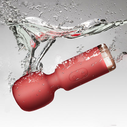 Mini AV Vibrator Magic Wand for Women Powerful Clitoris Stimulator USB Rechargeable Portable Female Massager Adult Sex Toy