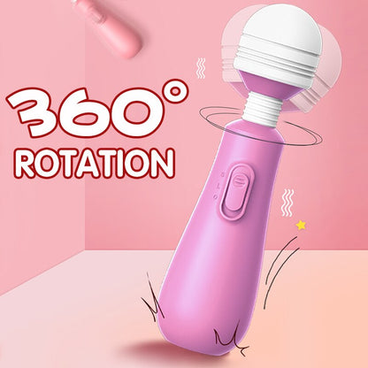 Mini AV Wand Tumbler Vibrator for Women Sex Accessories Nipple Clitoral Stimulator for Female Adults Masturbation Sex Toy