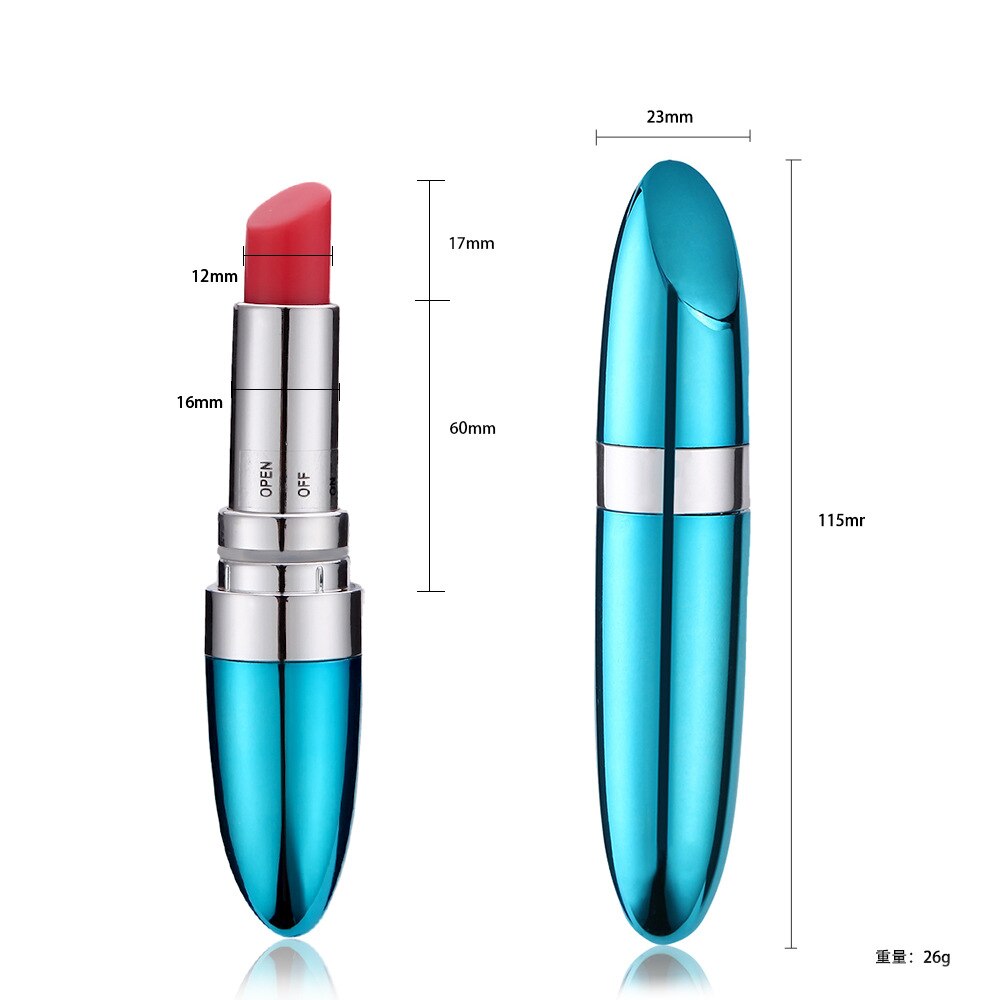 Mini Bullet Vibrator Massager, Lipstick Dildo Vibrator, Clitoris Stimulator, Orgasm Masturbator, Sex Toys for Women