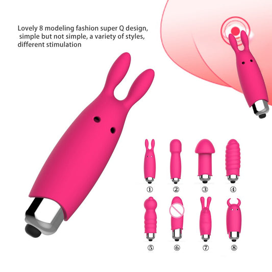 Mini G Spot Vagina Dildo Vibrator Jump Sex Toy for Women Masturbation Anal Plug Adult Game 18 Erotic Fidget Device