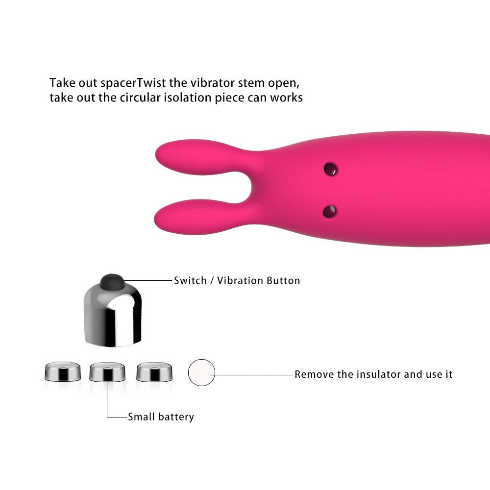 Mini G Spot Vagina Dildo Vibrator Jump Sex Toy for Women Masturbation Anal Plug Adult Game 18 Erotic Fidget Device