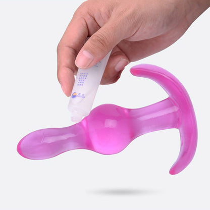 Mini Silicone Anal Plug Beads Jelly Toys Skin-Feeling Dildo Adult Sex Toys for Men Butt Plug Sex Products Sex Toys for Women