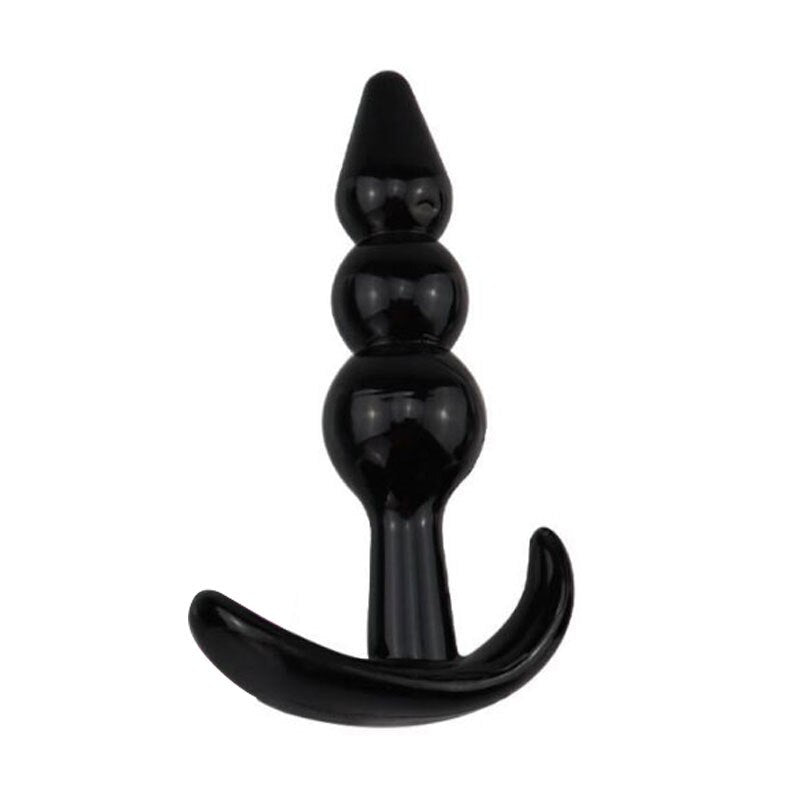 Mini Silicone Anal Plug Beads Jelly Toys Skin-Feeling Dildo Adult Sex Toys for Men Butt Plug Sex Products Sex Toys for Women
