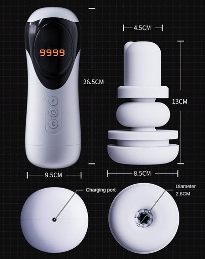 Masturbator for male self-pleasure, silicone sex toy political decoy