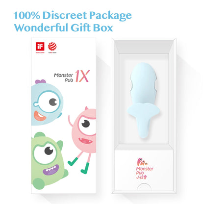 Monster Pub 1X Bluetooth Remote Vibrators Rechargeable Clitoral & G-Spot Sex Toys for Adults 18 Women Masturbator Product