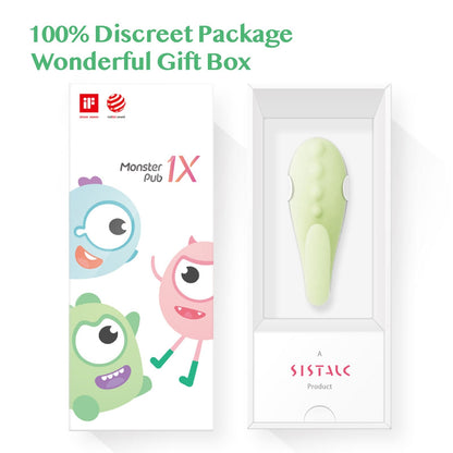 Monster Pub 1X Bluetooth Remote Vibrators Rechargeable Clitoral & G-Spot Sex Toys for Adults 18 Women Masturbator Product