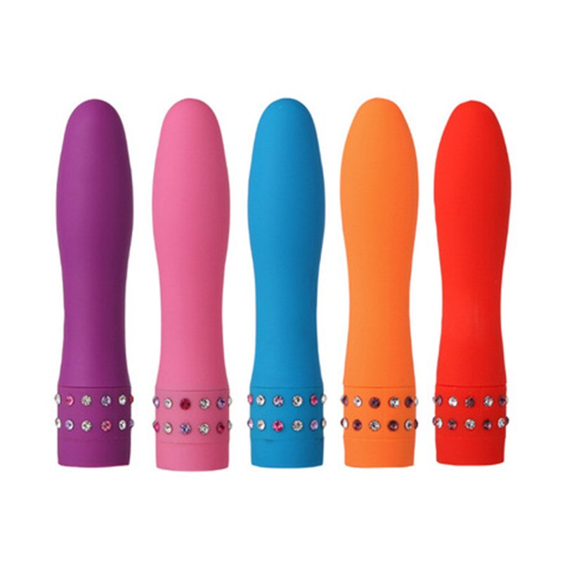 Multi-Speed Bullet Vibrator, Vaginal Massage G-Spot Vibrating Masturbation Dildo Sex Toy for Women, Vibrator Stick Sex Toy