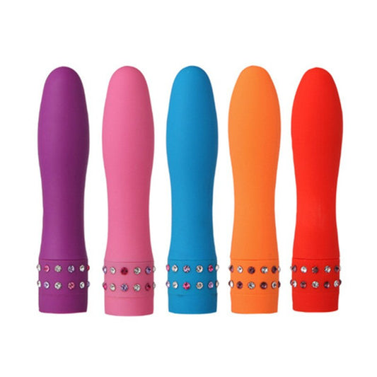 Multi-Speed Bullet Vibrator, Vaginal Massage G-Spot Vibrating Masturbation Dildo Sex Toy for Women, Vibrator Stick Sex Toy