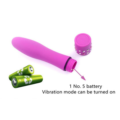 Multi-Speed Bullet Vibrator, Vaginal Massage G-Spot Vibrating Masturbation Dildo Sex Toy for Women, Vibrator Stick Sex Toy