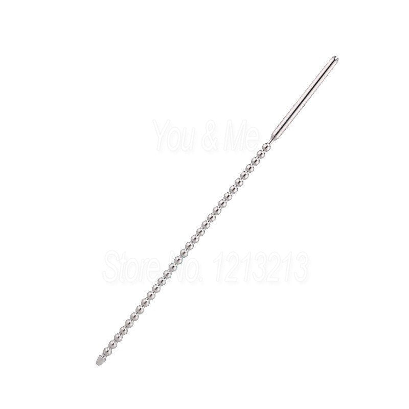 NEW Beaded Urethral Dilator Penis Plug Insert Sounding Rods Stainless Steel Stretching Catheters Male Chastity Sex Toys for Men