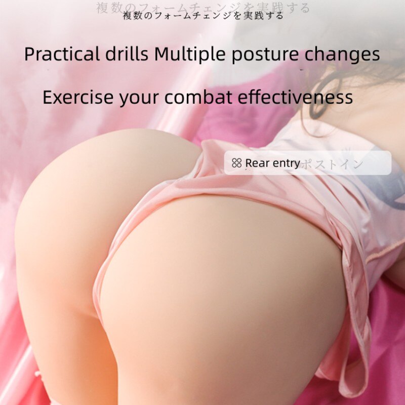 Naked Masturbation Masturbator Male Female Doll Masturbation Realistic Vagina Anal Breast Skeleton TPE Adult Sex Toy 18