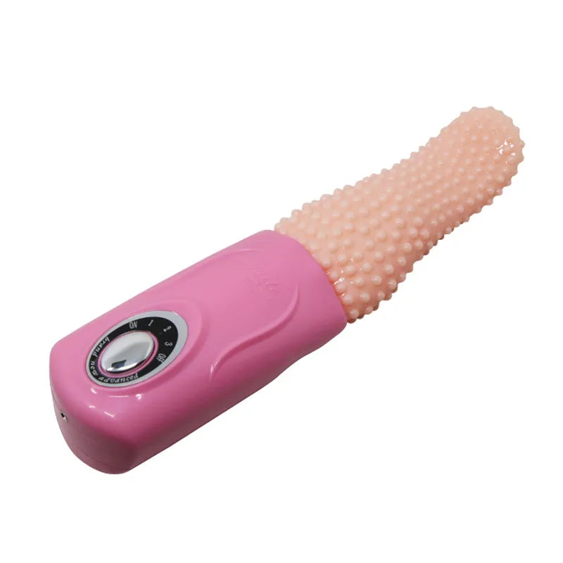 New 3-function vibrating tongue. 3-speed vibrating silicone tongue vibrator.