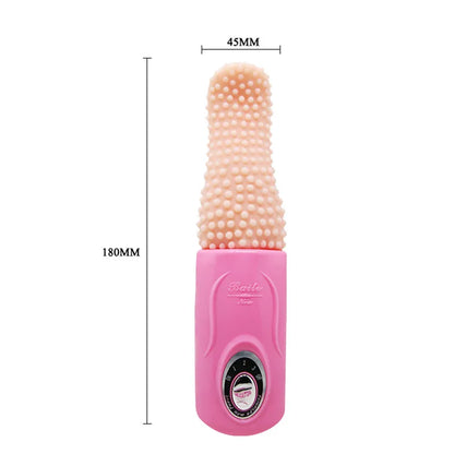 New 3-function vibrating tongue. 3-speed vibrating silicone tongue vibrator.
