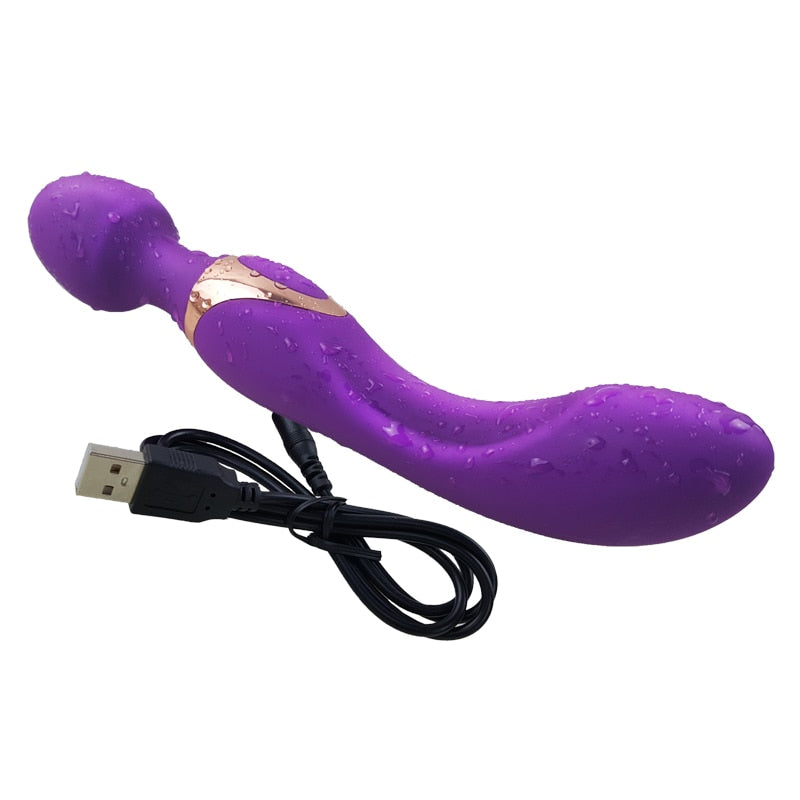 New AV Magic Wand G-Spot Massager. USB Rechargeable Big Stick Vibrators for Women, Female Sexy Clit Vibrator, Adult Sex Toys for Women.