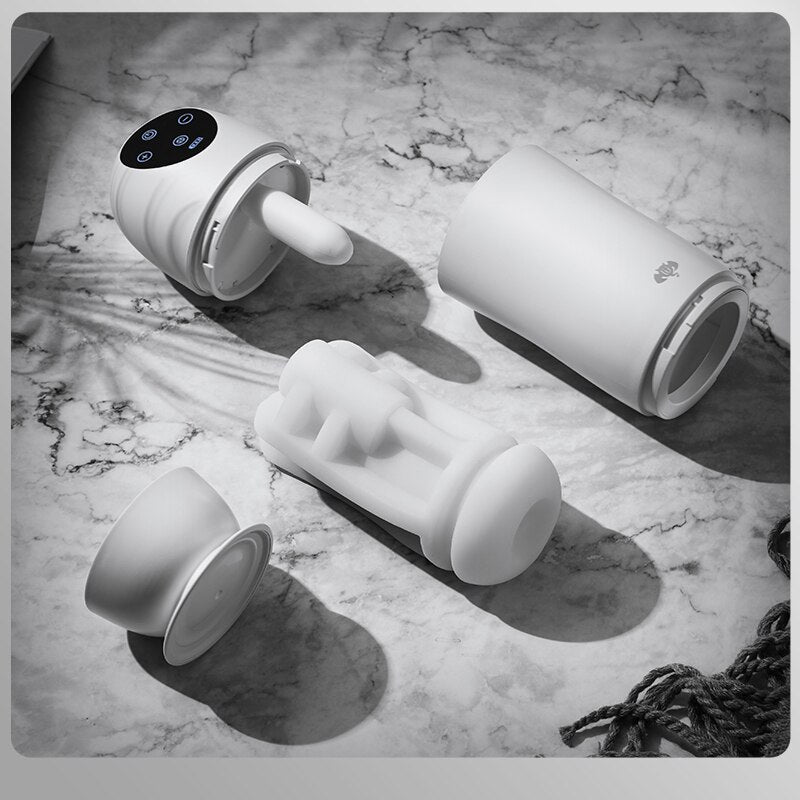 New Automatic Strong Sucking Male Masturbator Artificial Vagina Real Pussy Electric Vacuum Pump Masturbation Cup Sex Toy for Men