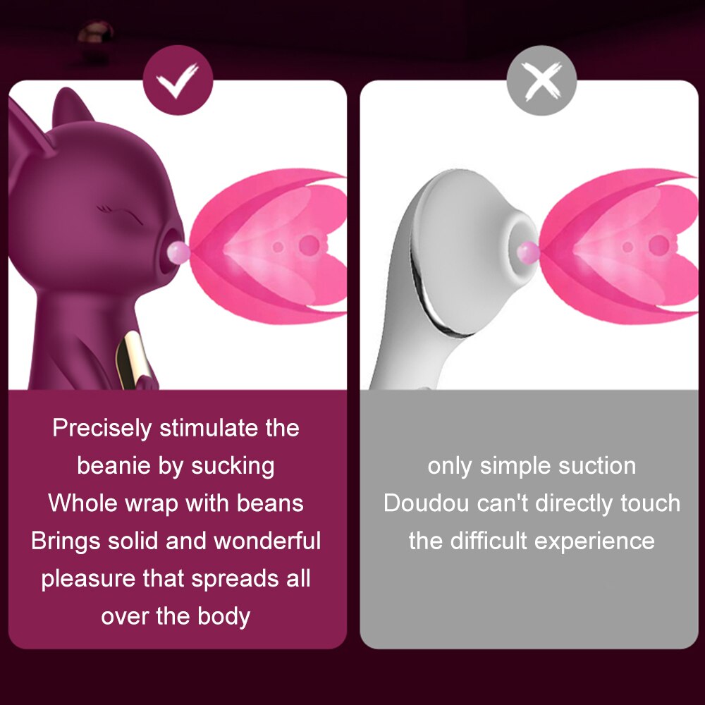 New Big Squirrel Clit Sucker Vaginal Suction Vibrator Female Clitoris Vacuum Stimulator Nipple Sexy Toy for Women Vibrator