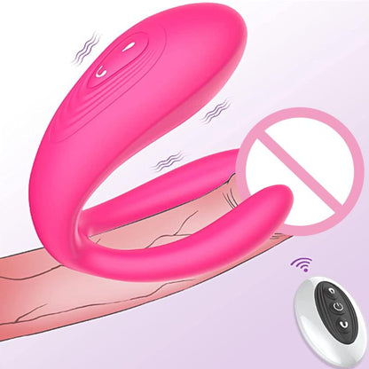 New Couple Vibrator Sex Toys, 3-Motor Couple Vibrators, 25M Remote Control Dildo Anal Vibrator Stimulator for Couples and Women