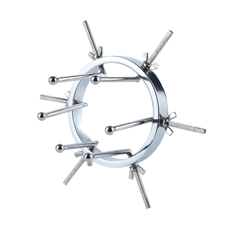 New Vaginal Speculum/Metal Anal Dilator Vaginal Dilator Clip Adjustable Size Anal Plug Adult Sex Toys for Female and Male Couples
