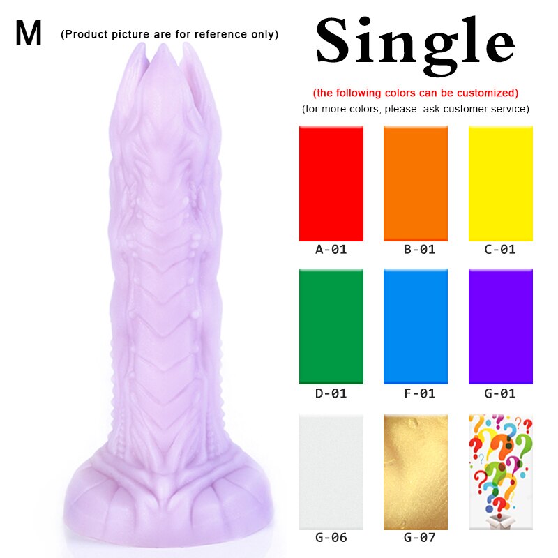 Nothosaur Soft Anal Plug Ovipositor Dildo Penis WITHOUT EGG Fantasy Dildo Vaginal Balls Buttplug for Men Women Sex Toys BDSM Toy