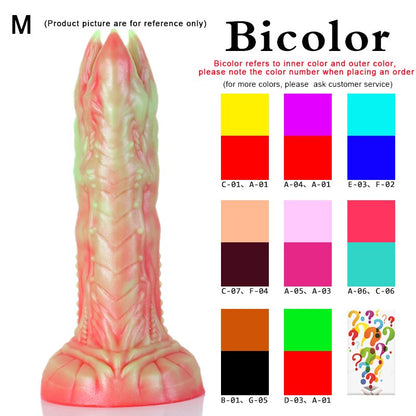 Nothosaur Soft Anal Plug Ovipositor Dildo Penis WITHOUT EGG Fantasy Dildo Vaginal Balls Buttplug for Men Women Sex Toys BDSM Toy