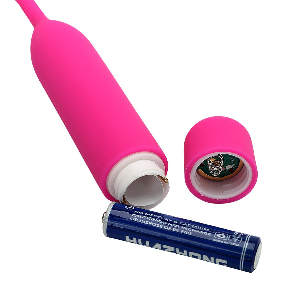 OLO Catheters Vibrator 5.5mm Penis Plug Sex Sounds Silicone Urethral Dilators Masturbator Sex Toys for Men