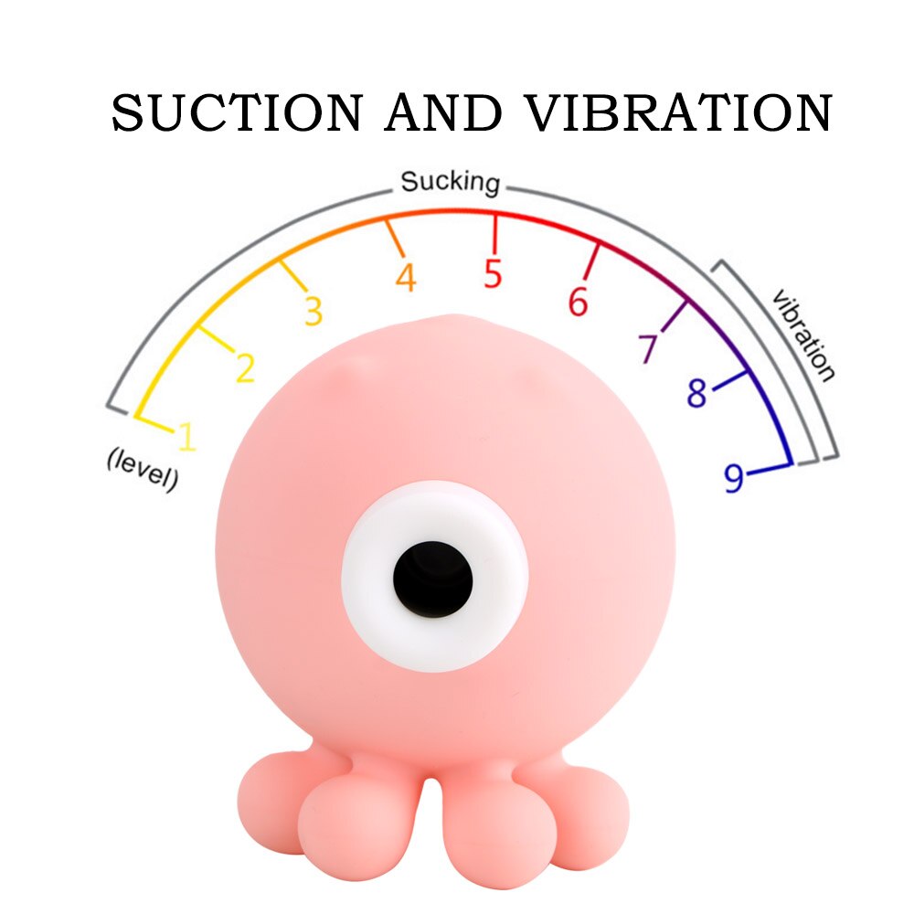 OLO Sex Toys for Women Anal Pussy 9 Speed Clitoris Vagina Oral Stimulator Nipple Massager Octopus Sucking Vibrator