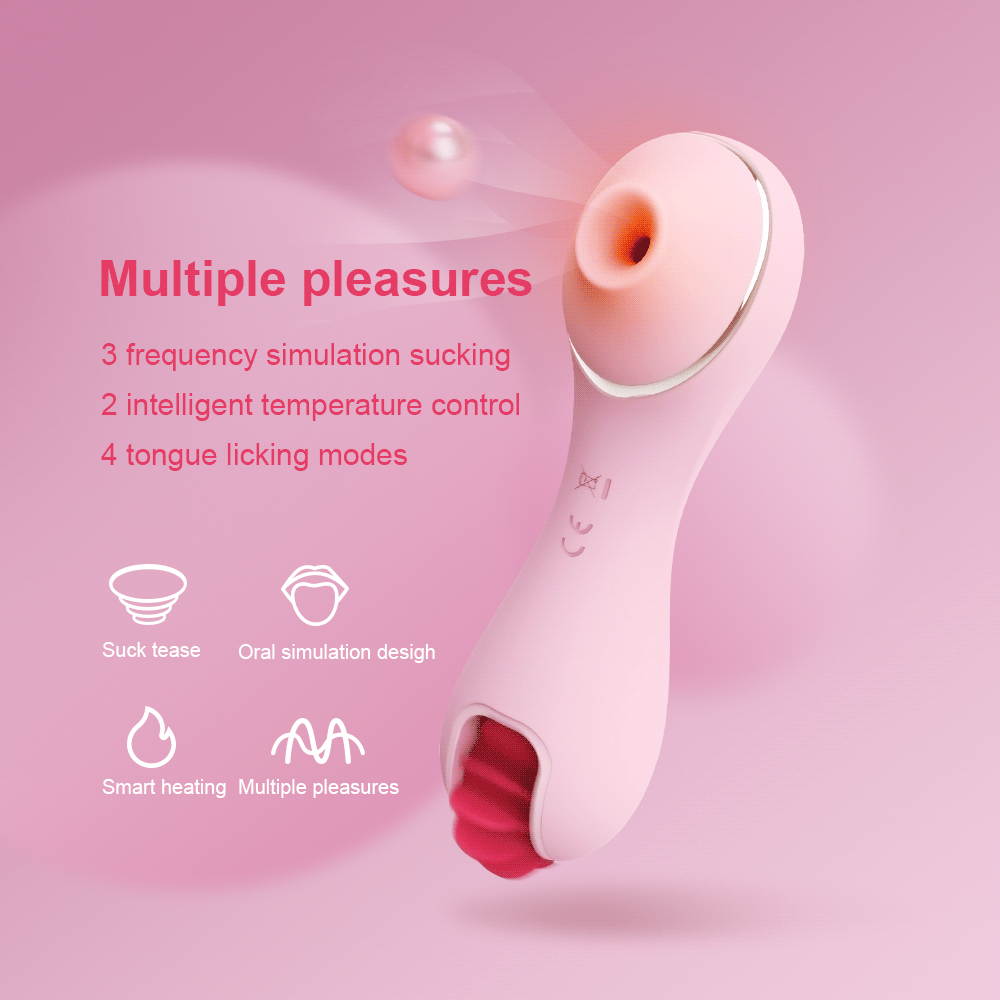 OTOUCH Nipple Clitoris Sucker Vibrator for Women Licking Vagina Toys Heating Silicone G-Spot Stimulator Masturbator
