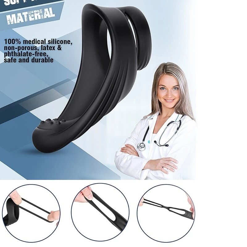 Penile ring, men's ring, couple's ring, delay ejaculation ring, scrotum tie, sex lock ring, sex toy for men, erection, prostate massager