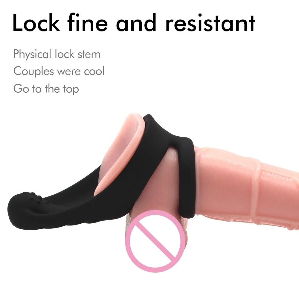Penile ring, men's ring, couple's ring, delay ejaculation ring, scrotum tie, sex lock ring, sex toy for men, erection, prostate massager