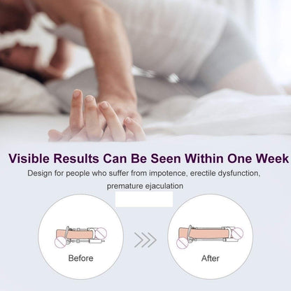 Penis Enlargement Device Sex Toys for Men Penis Extender Male Masturbator Penis Extender Penile Penis Massager Stretching Growth