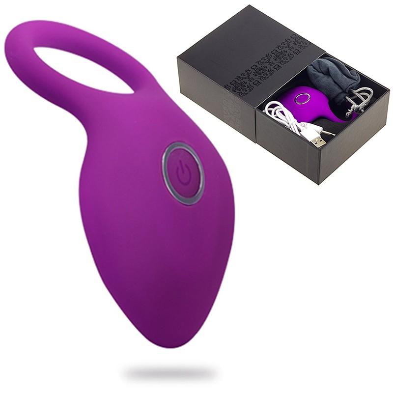 Penis Ring Vibrating Clitoris Stimulator G Spot Sex Toys for Couples Vibro Delay Lick Vagina Orgasm Lock Fine Sleeve Vibrator