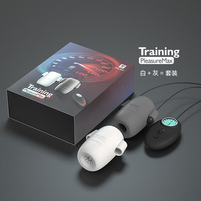 ญี่ปุ่น Penis Trainer Vibrator เพศของเล่นซิลิโคน Penis Trainer Glans Delay Ejaculation ชาย Masturbator อวัยวะเพศชาย Vibrator