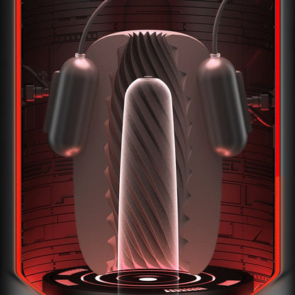 ญี่ปุ่น Penis Trainer Vibrator เพศของเล่นซิลิโคน Penis Trainer Glans Delay Ejaculation ชาย Masturbator อวัยวะเพศชาย Vibrator